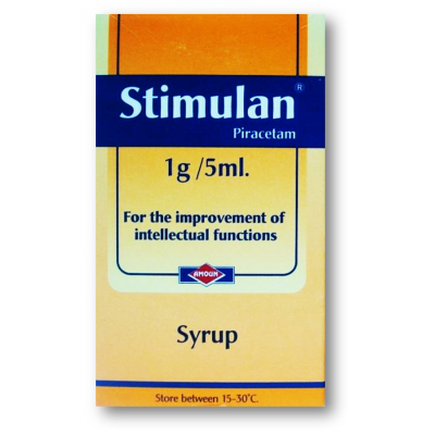 Stimulan 200 mg / ml ( Piracetam ) 120 ml syrup